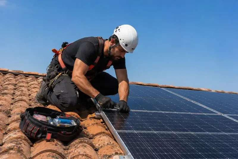 Maintenance et monitoring de panneaux solaires à Betton